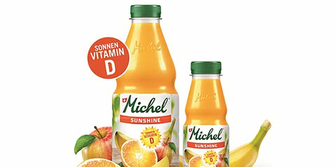 Sunshine - neuer Fruchtsaft von Michel