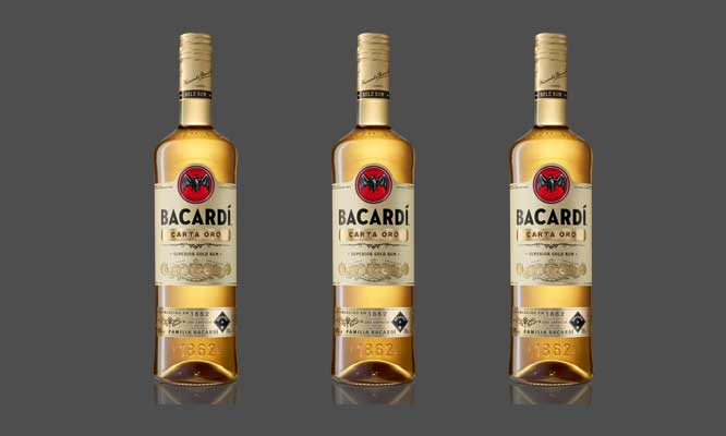 Neues Flaschendesign bei Bacardi