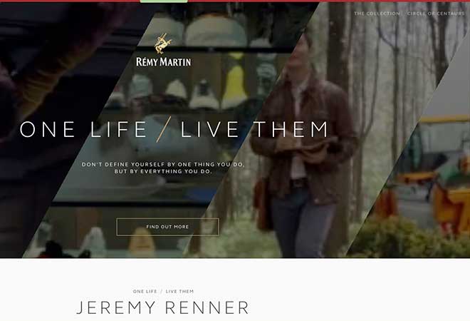 Rémy Martin mit neuer globaler Website
