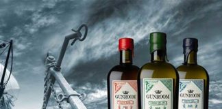 Gunroom Navy Rum und Gunroom Navy Gin im Goldregen