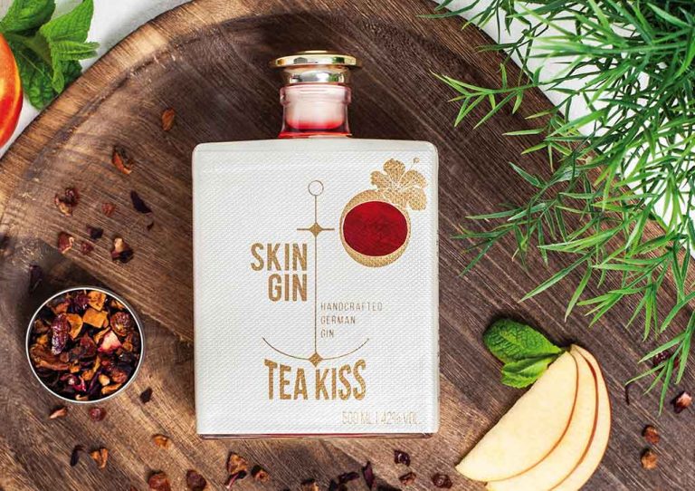 Perfekt für den Sommer: Skin Gin Tea Kiss Edition